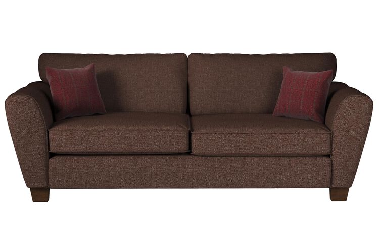 Theo Fabric 3 Seater Standard Back Sofa | Theo Sofa Range | ScS