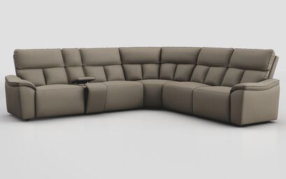 Pianello 3 Corner 3 Sofa with Console | Pianello Sofa Range | ScS