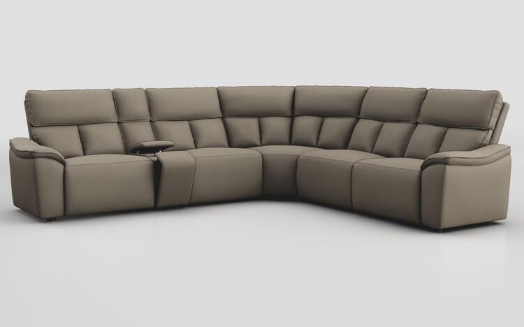 Pianello 3 Corner 3 Sofa with Console | Pianello Sofa Range | ScS