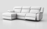 Sarsina 3 Seater Sofa Right Hand Facing Power & Left Hand Facing Lounger 