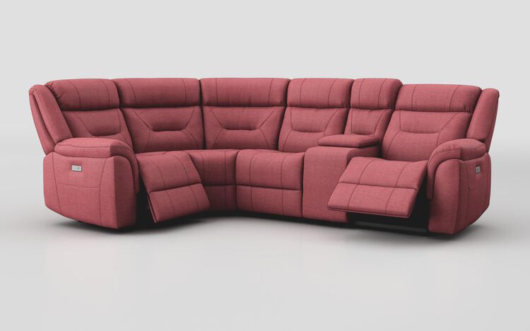 Ainsdale 1 Corner 2 Power Sofa with Console | Ainsdale Sofa Range | ScS