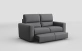 Loiano 2 Seater Sofa with Sliding Footrest