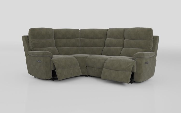 Ossett 1 Corner 2 Power Sofa with Head Tilt | Ossett Sofa Range | ScS