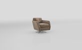 Living Esme Fabric Plain Swivel Chair
