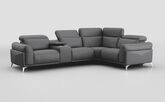 Gattolino 2 Corner 1 Static Sofa with Manual Head Tilt & Console