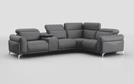 Gattolino 2 Corner 1 Static Sofa with Manual Head Tilt & Console | Gattolino Sofa Range | ScS