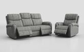 Calisese 3 Seater Power Recliner Sofa & Power Recliner Chair