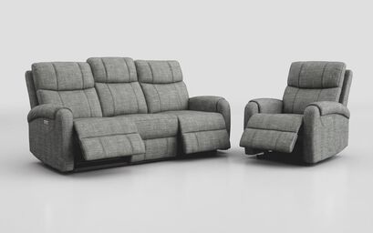 Calisese 3 Seater Power Recliner Sofa & Power Recliner Chair | Calisese Sofa Range | ScS