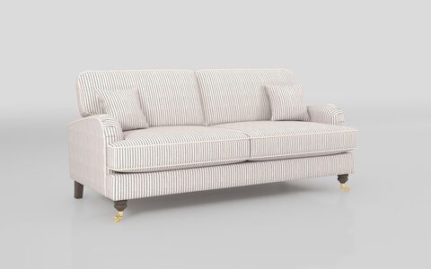 ScS Living Blue Fabric Cambourne 3 Seater Sofa