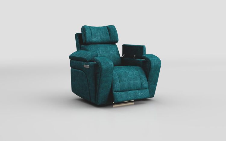 Adstock Power Recliner Chair with Power Head Tilt, Lumbar, Massage, Audio, Heat & LED Lights | Adstock Sofa Range | ScS