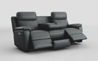 Calboli 3 Seater Power Recliner Sofa with Power Head Tilt, Lumbar, Drawer & Table | Calboli Sofa Range | ScS