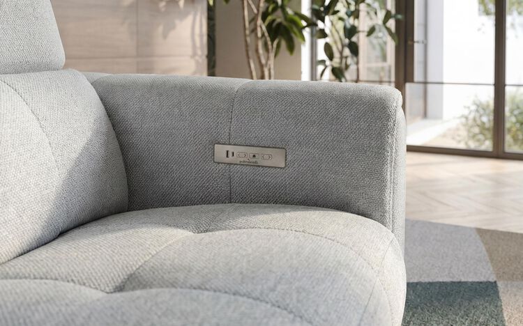 Casetti 2 Seater Sofa with Console & Manual Head Tilt | Casetti Sofa Range | ScS