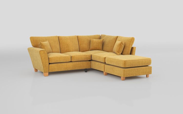 Tenbury 2 Corner 1 Right Hand Facing Chaise Standard Back Sofa | Tenbury Sofa Range | ScS