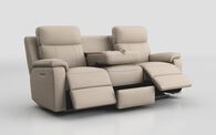 Calboli 3 Seater Power Recliner Sofa with Power Head Tilt, Lumbar, Drawer & Table | Calboli Sofa Range | ScS