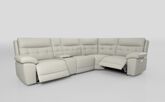 Belford 3 Corner 1 Power Recliner Sofa with Media Console