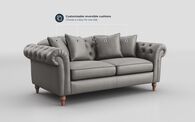 Regina Leather 3 Seater Sofa | Regina Sofa Range | ScS