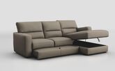 Tredozio 4 Seater Sofa with Sliding Footrest & Right Hand Facing Storage Lounger