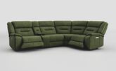 Massari 3 Corner 1 Power Recliner Sofa with Console & Power Head Tilt