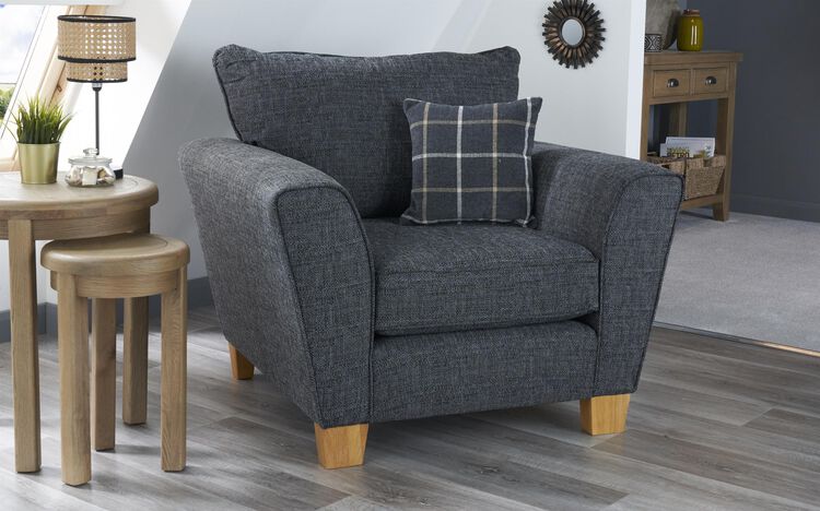 Theo Fabric Standard Chair | Theo Sofa Range | ScS