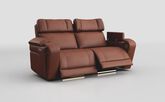 Adstock 3 Seater Power Recliner Sofa with Power Head Tilt, Lumbar, Massage, Audio, Heat & LED Lights