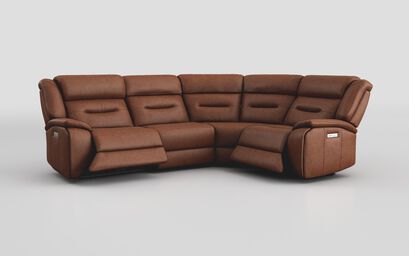 Massari 3 Corner 1 Power Recliner Sofa with Power Head Tilt | Massari Sofa Range | ScS