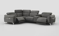 Gattolino 1 Corner 2 Power Recliner Sofa with Manual Head Tilt & Console | Gattolino Sofa Range | ScS