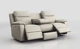 Calboli 3 Seater Power Recliner Sofa with Table