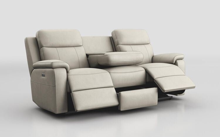 Calboli 3 Seater Power Recliner Sofa with Table | Calboli Sofa Range | ScS