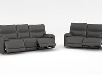 Caldbeck 3 & 2 Seater Power Recliner Sofas with Head Tilt, Lumbar & Heat | Caldbeck Sofa Range | ScS