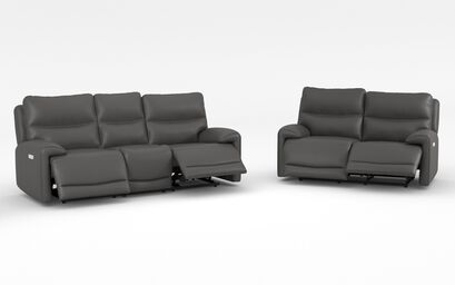 Caldbeck 3 & 2 Seater Power Recliner Sofas with Head Tilt, Lumbar & Heat | Caldbeck Sofa Range | ScS