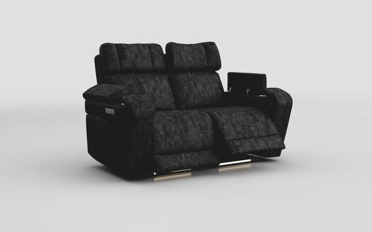 Adstock 2 Seater Power Recliner Sofa with Power Head Tilt, Lumbar, Massage, Audio, Heat & LED Lights | Adstock Sofa Range | ScS