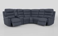 Ossett 2 Corner 2 Power Sofa with Left Hand Facing Console & Head Tilt | Ossett Sofa Range | ScS
