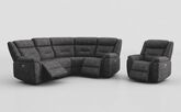 Ainsdale 2 Corner 1 Power Recliner Sofa & Power Recliner Chair