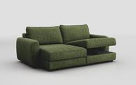 Lago 3 Seater Sofa with Left Hand Facing Sliding Seat & Right Hand Facing Storage Lounger | Lago Sofa Range | ScS