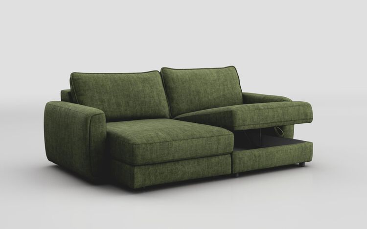 Lago 3 Seater Sofa with Left Hand Facing Sliding Seat & Right Hand Facing Storage Lounger | Lago Sofa Range | ScS