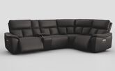 Pianello 3 Corner 1 Power Recliner Sofa with Console & Power Head Tilt