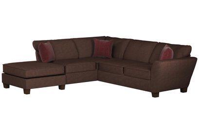 Theo Fabric 1 Corner 2 Left Hand Facing Chaise Standard Back Sofa | Theo Sofa Range | ScS