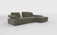Savazza 4 Seater Sofa with Adjustable Back Rest Right Hand Facing Lounger | Savazza Sofa Range | ScS