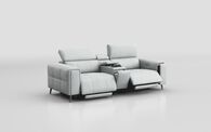 Casetti 3 Seater Power Recliner Sofa with Console & Power Head Tilt | Casetti Sofa Range | ScS