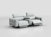 Casetti 3 Seater Power Recliner Sofa with Console & Power Head Tilt | Casetti Sofa Range | ScS