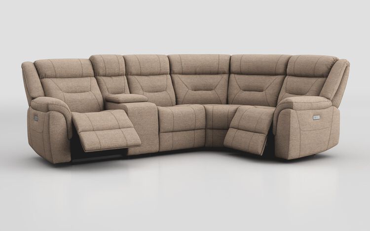 Ainsdale 2 Corner 1 Power Sofa with Console | Ainsdale Sofa Range | ScS