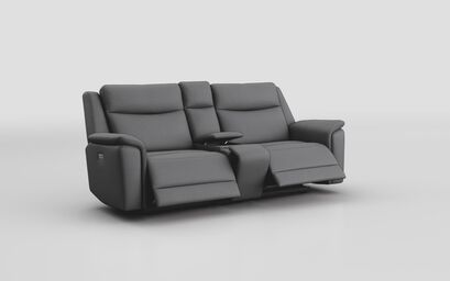 Savio 3 Seater Power Recliner Sofa with Power Console | Savio Sofa Range | ScS