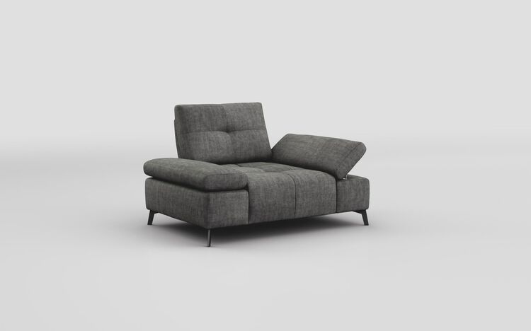 Linaro Armchair with Power Sliding Backrest & Adjustable Arms | Linaro Sofa Range | ScS