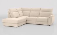 Ginestreto 1 Corner 3 Sofa with Sliding Footrest & Left Hand Facing Storage Lounger | Ginestreto Sofa Range | ScS