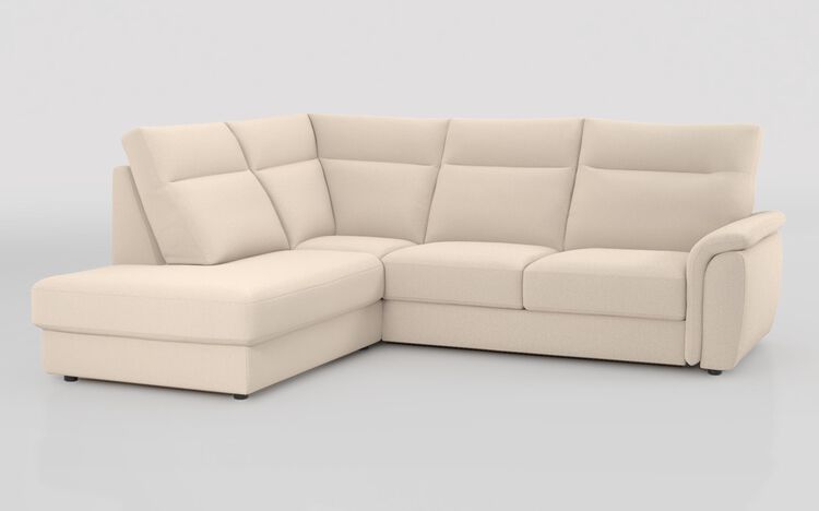 Ginestreto 1 Corner 3 Sofa with Sliding Footrest & Left Hand Facing Storage Lounger | Ginestreto Sofa Range | ScS