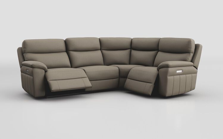 Maranello 2 Corner 1 Power Recliner Sofa with Head Tilt | Maranello Sofa Range | ScS