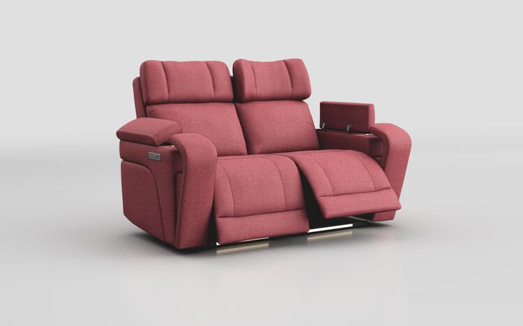 Adstock 2 Seater Power Recliner Sofa with Power Head Tilt, Lumbar, Massage, Audio, Heat & LED Lights | Adstock Sofa Range | ScS
