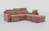 Crostolo 3 Corner 1 Left Hand Facing Power Recliner and Right Hand Facing Chaise Sofa with Ottoman | Crostolo Sofa Range | ScS