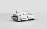 Mesola 2 Seater Power Recliner Sofa with Manual Head Tilt