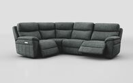 Maranello 1 Corner 2 Power Recliner Sofa with Head Tilt | Maranello Sofa Range | ScS